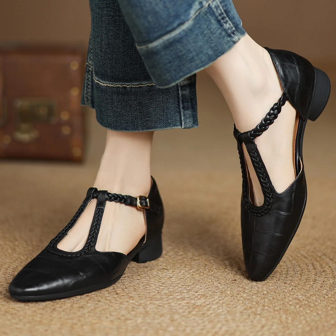 Lida | Kepa Leather Mary Janes