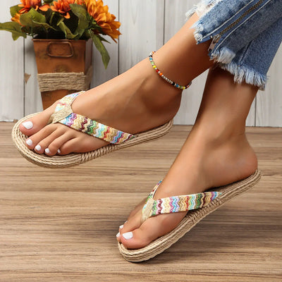 Marina Braided Flip Flops