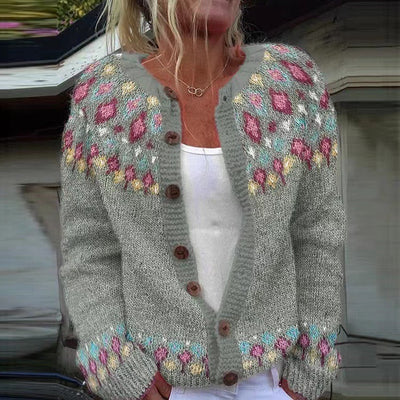 Madeline | Vintage Icelandic Wool Cardigan