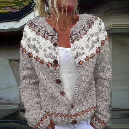 Emery |Vintage Icelandic Wool Cardigan