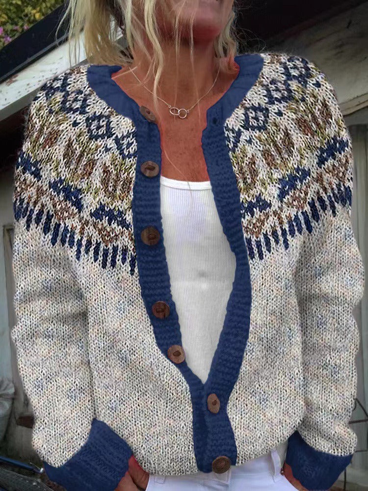Hailey | Vintage Icelandic Wool Cardigan