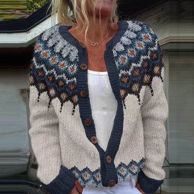 Kylie | Vintage Icelandic Wool Cardigan