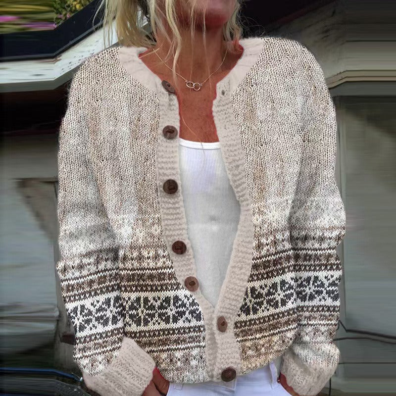 Amira | Vintage Icelandic Wool Cardigan