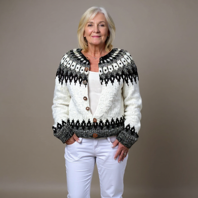 Alexa | Vintage Icelandic Wool Cardigan