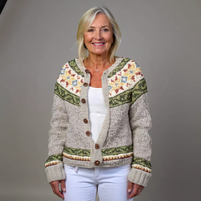 Autumn | Vintage Icelandic Wool Cardigan